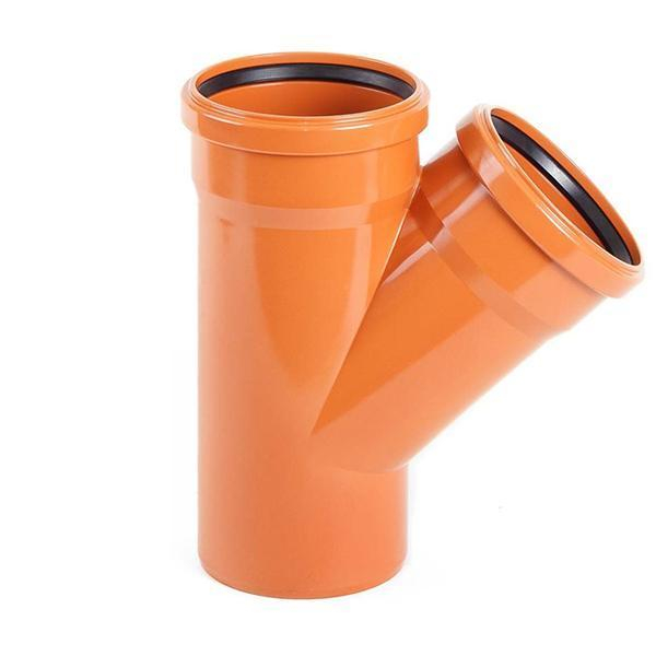 Трійник PPR каналізаційний Ostendorf KG 110/110, 45°