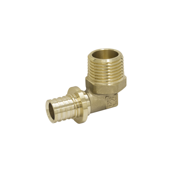 Коліно натяжне із зовнішнім різьбленням RAFTEC 16 x 1/2"