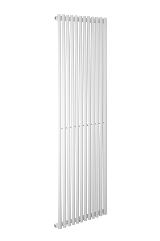 Вертикальний радіатор Praktikum 2 2000*539 (білий RAL9016М, підк. №99)