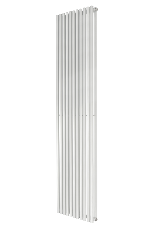Вертикальний радіатор Praktikum 2 2000*539 (білий RAL9016М, підк. №99)