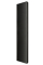 Вертикальний радіатор Quantum 2 2000*525 (чорний RAL9005М, підк. №99)