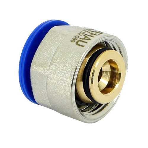 Гайка з конусним з'єднувачем Євроконус 16 (2,2) x 3/4" нікель REHAU